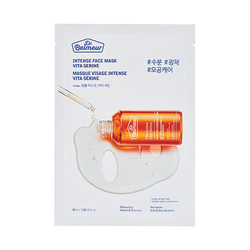 DR.BELMEUR Intense Face Mask Vita Serin disponible sur Ma petite Coree, ton Eshop 100% K-beauty en direct de Seoul