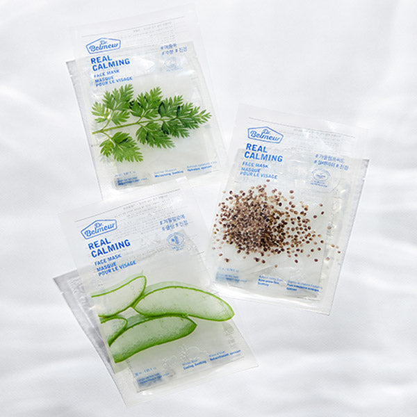 DR.BELMEUR Real Calming Mask disponible sur Ma petite Coree, ton Eshop 100% K-beauty en direct de Seoul