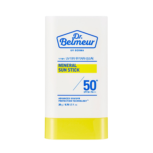 DR.BELMEUR UV Derma Mineral Sun Stick 20g disponible sur Ma petite Coree, ton Eshop 100% K-beauty en direct de Seoul