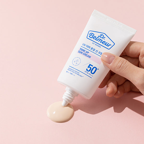 DR.BELMEUR UV Derma Tone Up Sun Cream 50ml disponible sur Ma petite Coree, ton Eshop 100% K-beauty en direct de Seoul