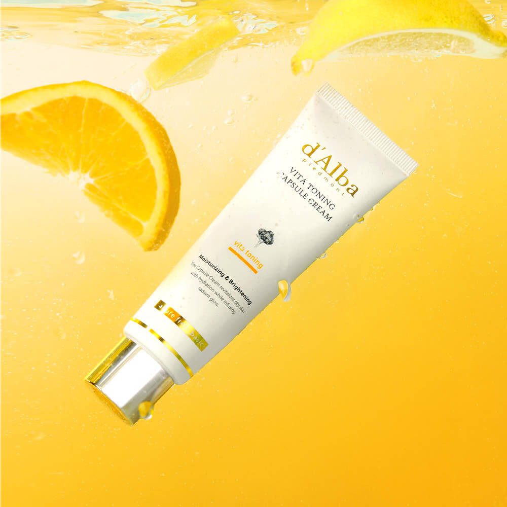 D'ALBA Vita Toning Capsule Cream Tube Type 55g