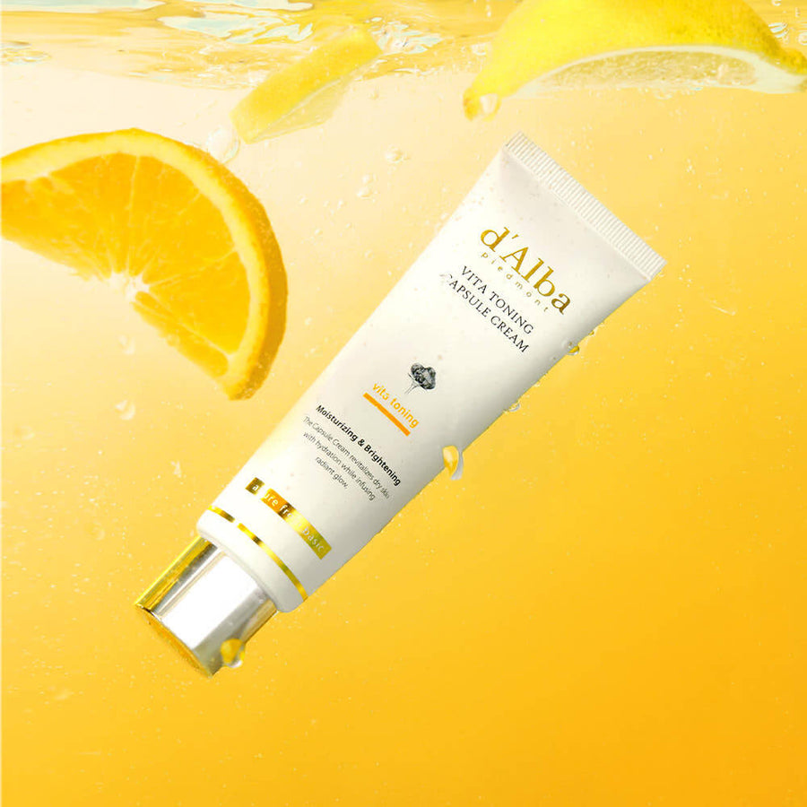 D'ALBA Vita Toning Capsule Cream Tube Type 55g