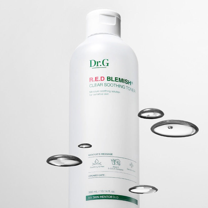 Dr.G Red Blemish Clear Soothing Toner disponible sur Ma petite Coree, ton Eshop 100% K-beauty en direct de Seoul