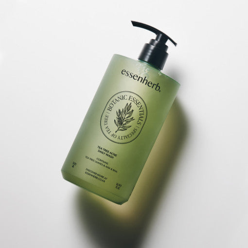 ESSENHERB Tea Tree Acne Daily Wash 500ml disponible sur Ma petite Coree, ton Eshop 100% K-beauty en direct de Seoul