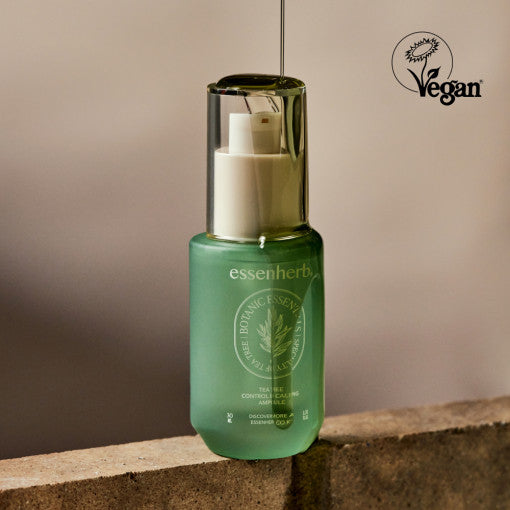 ESSENHERB Tea Tree Control In Calming Ampoule 30ml disponible sur Ma petite Coree, ton Eshop 100% K-beauty en direct de Seoul