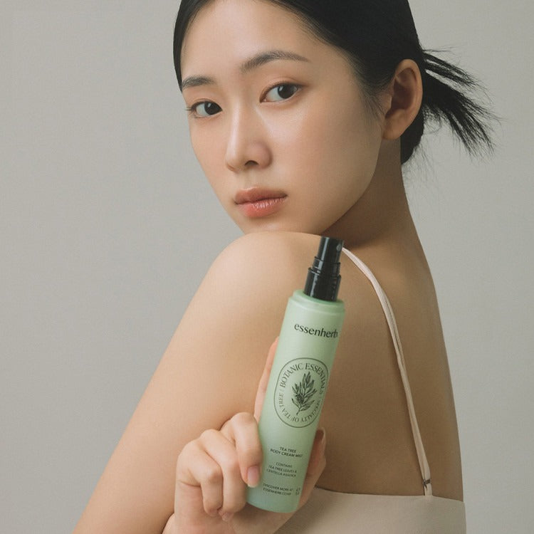 ESSENHERB Tea Tree Body Cream Mist 130ml