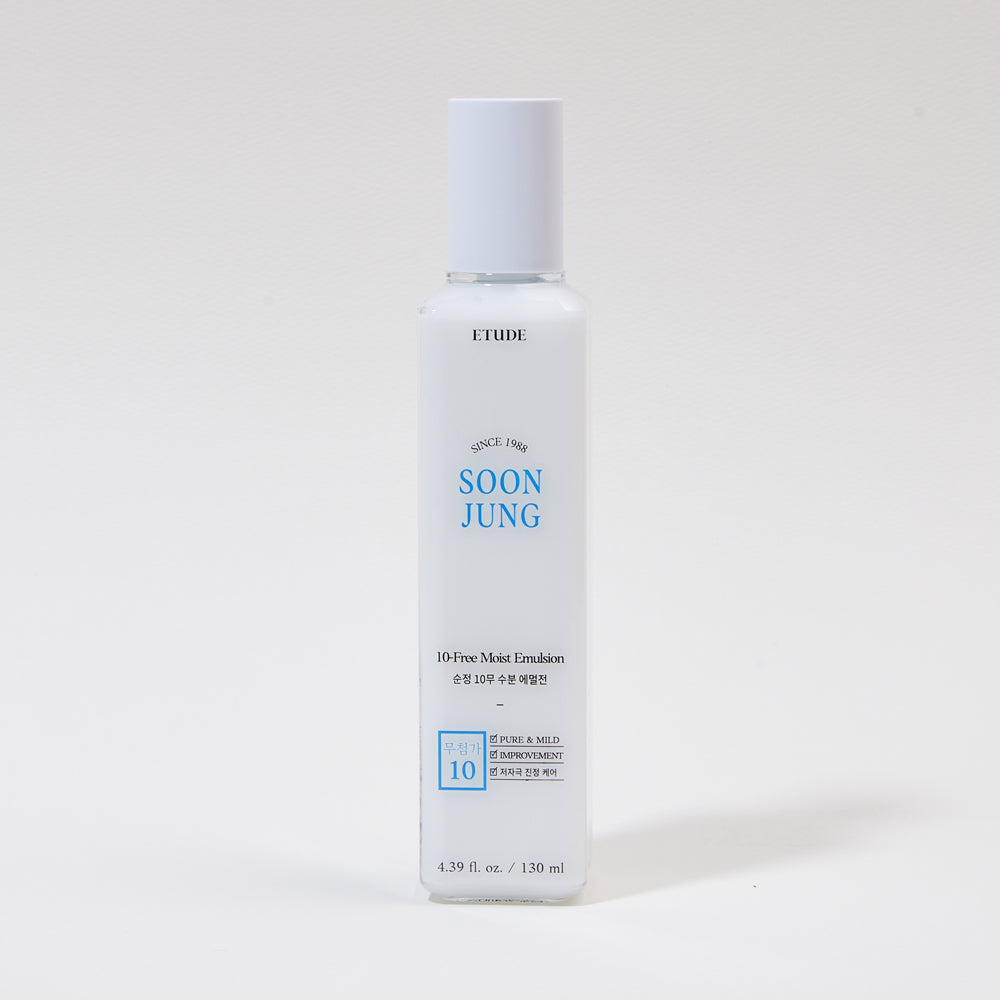 ETUDE SoonJung 10 Free Moist Emulsion 130ml disponible sur Ma petite Coree, ton Eshop 100% K-beauty en direct de Seoul