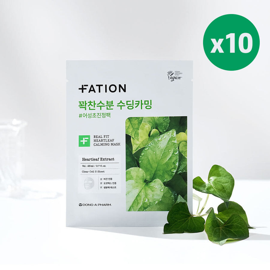 FATION Real Fit Heartleaf Calming Mask