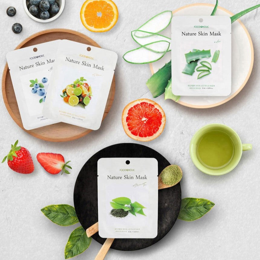 FOODAHOLIC Nature Skin Mask 1+1