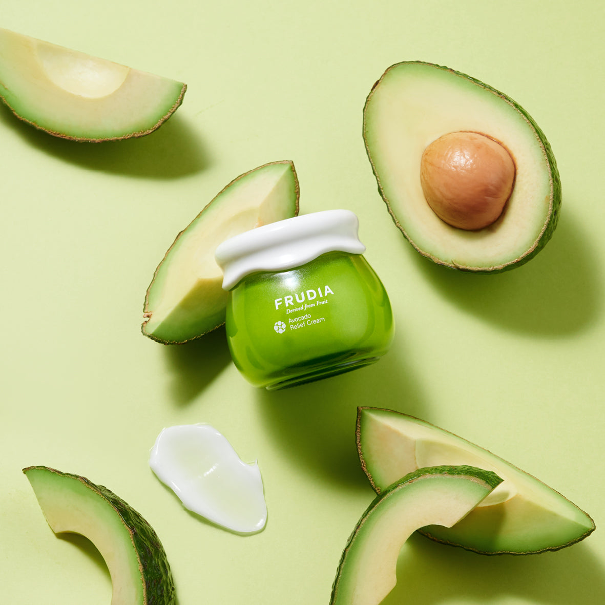 FRUDIA Avocado Relief Cream 55g disponible sur Ma petite Coree, ton Eshop 100% K-beauty en direct de Seoul