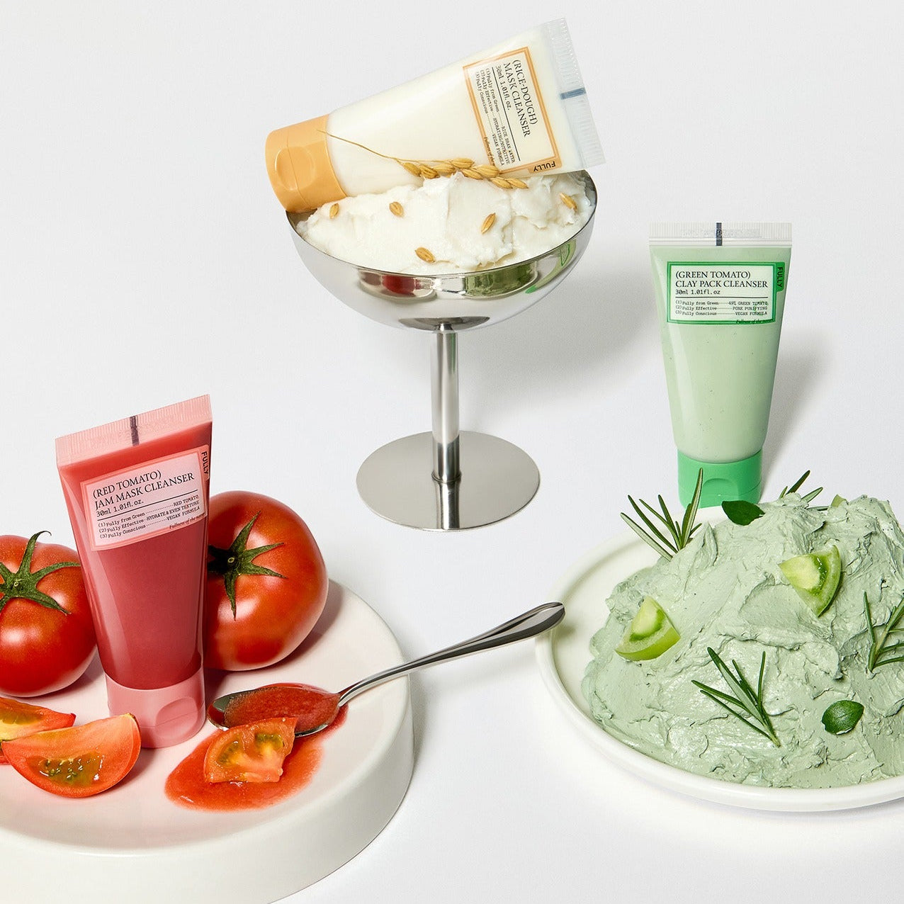 FULLY Fully Pack Cleanser 3-piece set