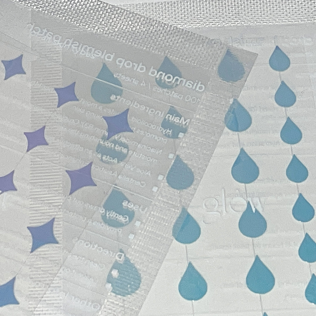 GLOW Diamond Drop Blemish Patch 100p disponible sur Ma petite Coree, ton Eshop 100% K-beauty en direct de Seoul