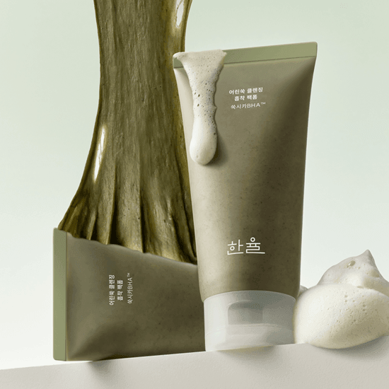 HANYUL Young Mugwort Cleansing absorption Pack Foam disponible sur Ma petite Coree, ton Eshop 100% K-beauty en direct de Seoul