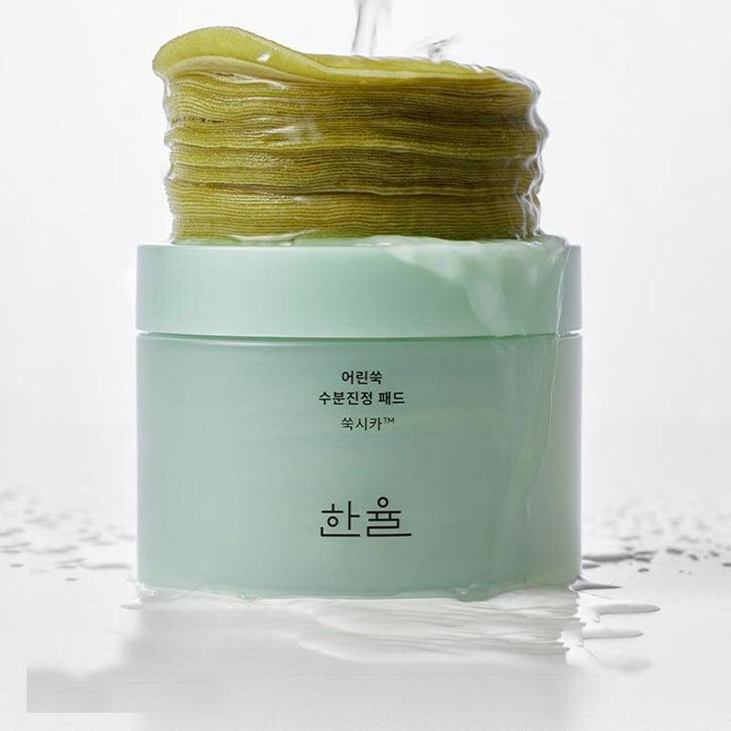 HANYUL Young Mugwort Moisturizing Soohting Pad
