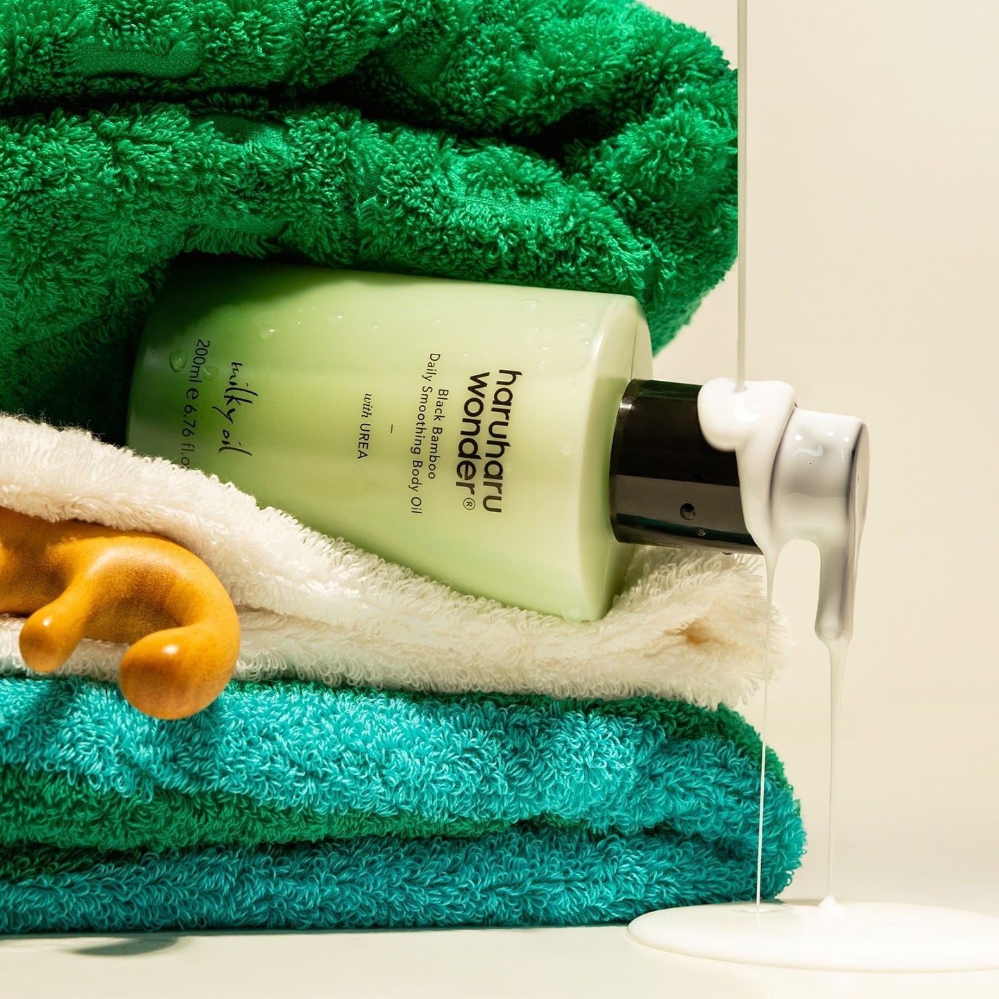 HARUHARU Black Bamboo Daily Smoothing Body Oil 200ml