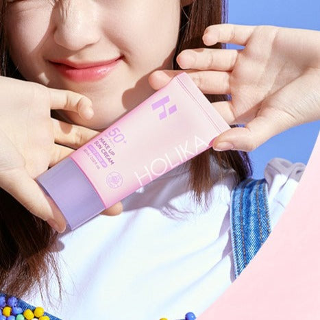 HOLIKA HOLIKA Make Up Sun Cream 60ml disponible sur Ma petite Coree, ton Eshop 100% K-beauty en direct de Seoul
