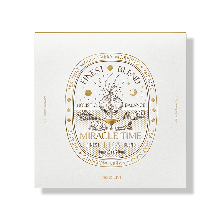 HOLITUAL Miracle Time Tea (20 sticks) disponible sur Ma petite Coree, ton Eshop 100% K-beauty en direct de Seoul