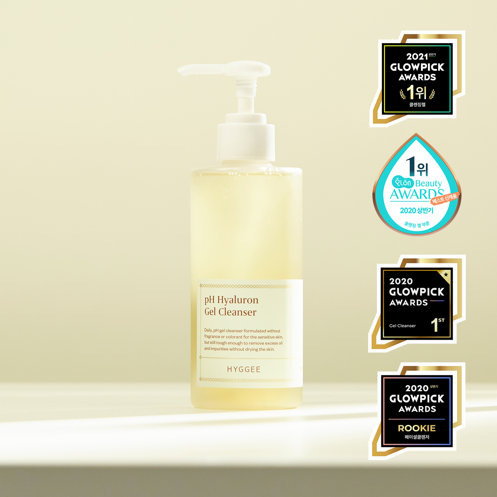 HYGGEE pH Hyaluron Gel Cleanser 200ml disponible sur Ma petite Coree, ton Eshop 100% K-beauty en direct de Seoul