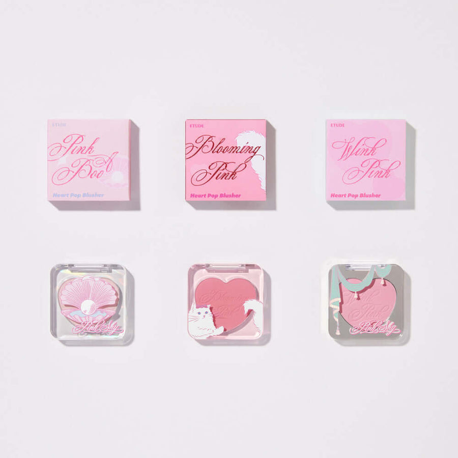 ETUDE Heart Pop Blusher #Pink Shy