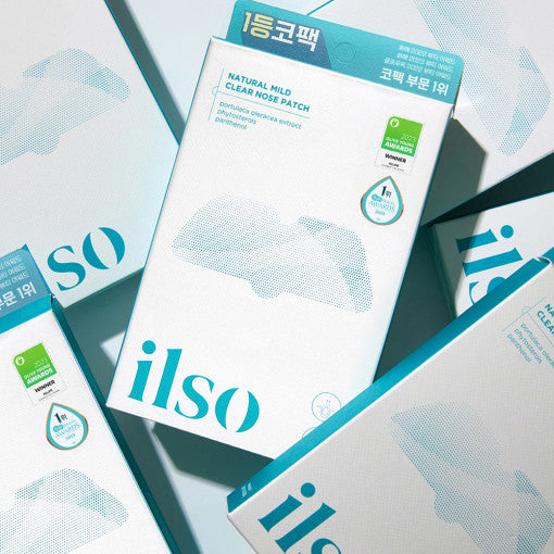 ILSO Natural Mild Clear Nose Patch 5p disponible sur Ma petite Coree, ton Eshop 100% K-beauty en direct de Seoul