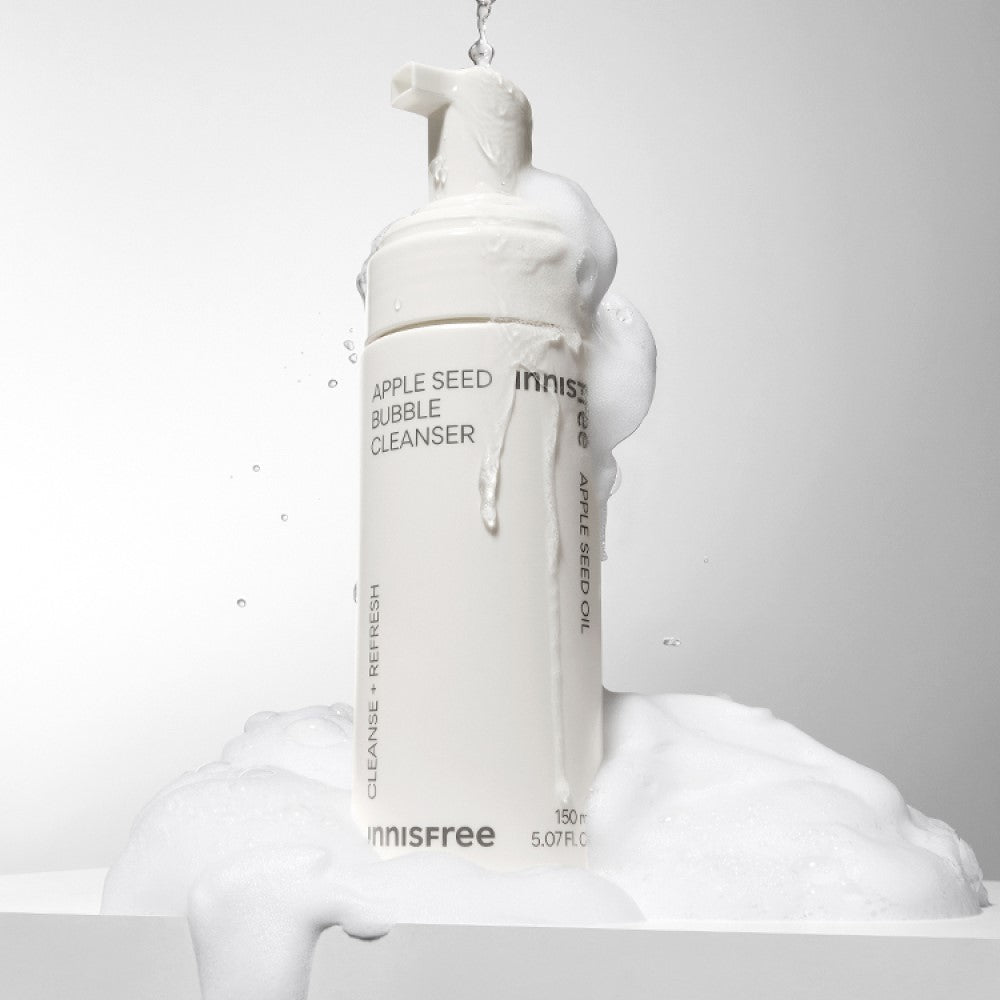 INNISFREE Apple Seed Bubble Cleanser 150ml disponible sur Ma petite Coree, ton Eshop 100% K-beauty en direct de Seoul