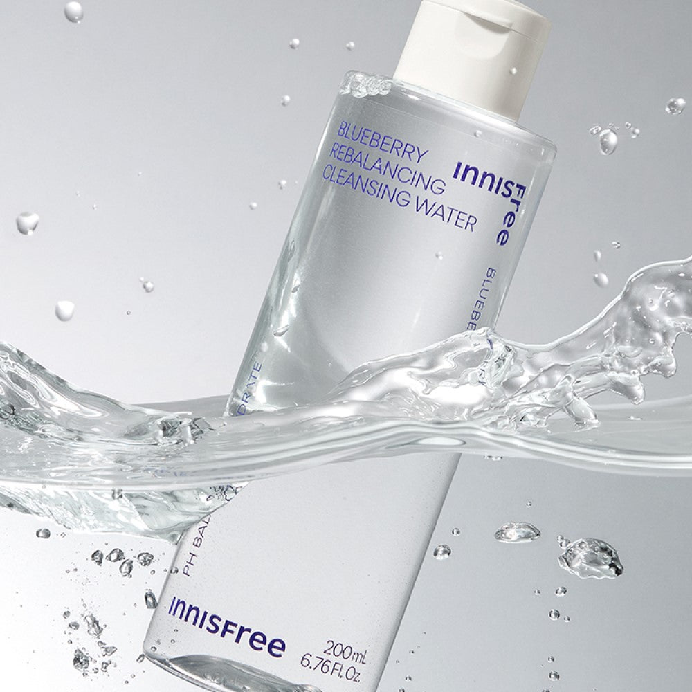 INNISFREE Blueberry Rebalancing Cleansing Water 200ml disponible sur Ma petite Coree, ton Eshop 100% K-beauty en direct de Seoul