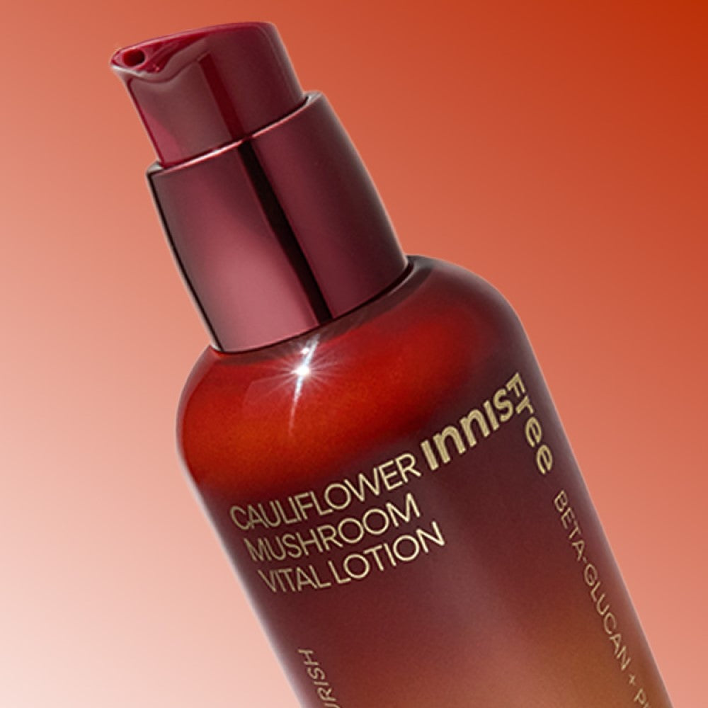 INNISFREE Cauliflower Mushroom Vital Lotion 160ml disponible sur Ma petite Coree, ton Eshop 100% K-beauty en direct de Seoul