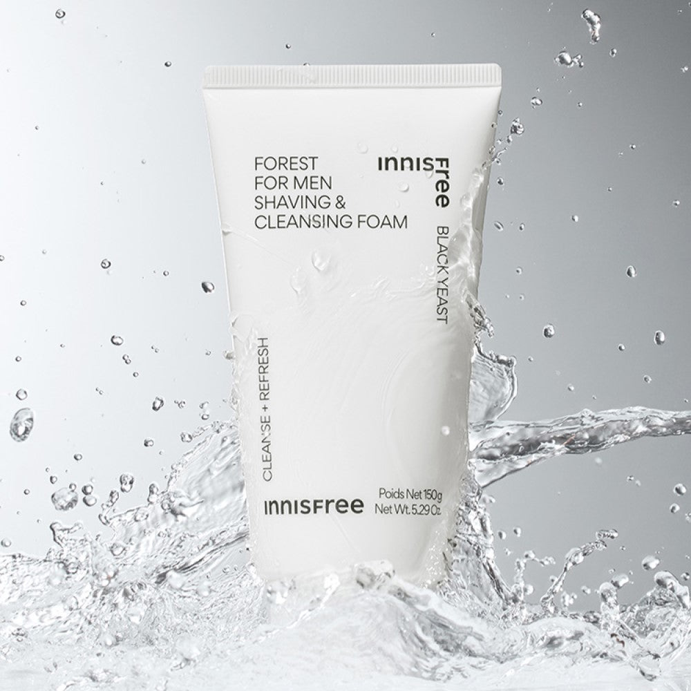 INNISFREE Forest For Men Shaving & Cleansing Foam 150g disponible sur Ma petite Coree, ton Eshop 100% K-beauty en direct de Seoul