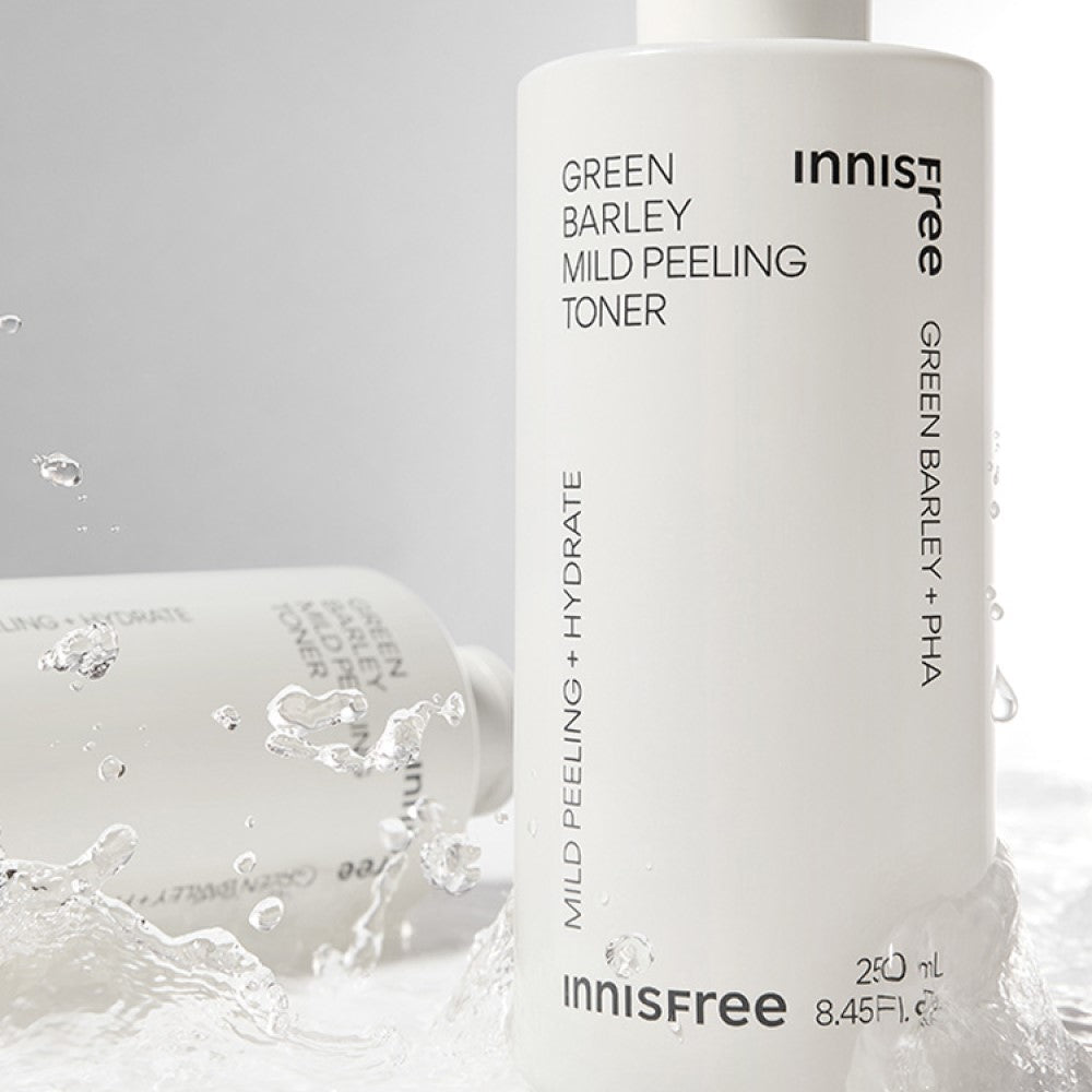 INNISFREE Green Barley Mild Peeling Toner 250ml disponible sur Ma petite Coree, ton Eshop 100% K-beauty en direct de Seoul