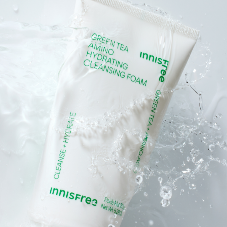 INNISFREE Green Tea Amino Hydrating Cleansing Foam 150g disponible sur Ma petite Coree, ton Eshop 100% K-beauty en direct de Seoul