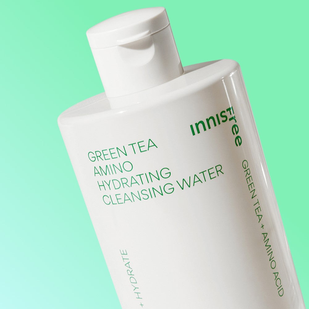 INNISFREE Green Tea Amino Hydrating Cleansing Water 320ml disponible sur Ma petite Coree, ton Eshop 100% K-beauty en direct de Seoul
