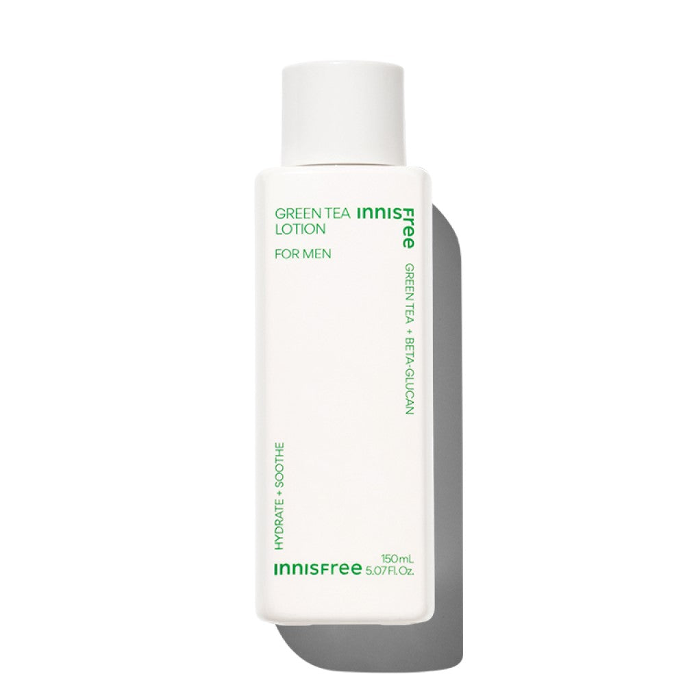 INNISFREE Green Tea Lotion For Men 150ml disponible sur Ma petite Coree, ton Eshop 100% K-beauty en direct de Seoul