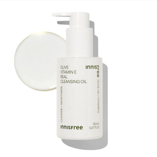 INNISFREE Olive Vitamin E Real Cleansing Oil 150ml disponible sur Ma petite Coree, ton Eshop 100% K-beauty en direct de Seoul