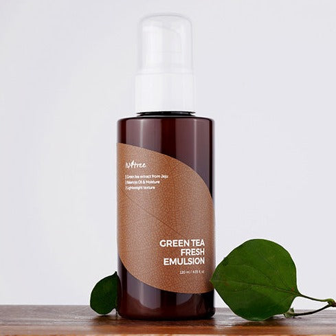 ISNTREE Green Tea Fresh Emulsion 120ml disponible sur Ma petite Coree, ton Eshop 100% K-beauty en direct de Seoul