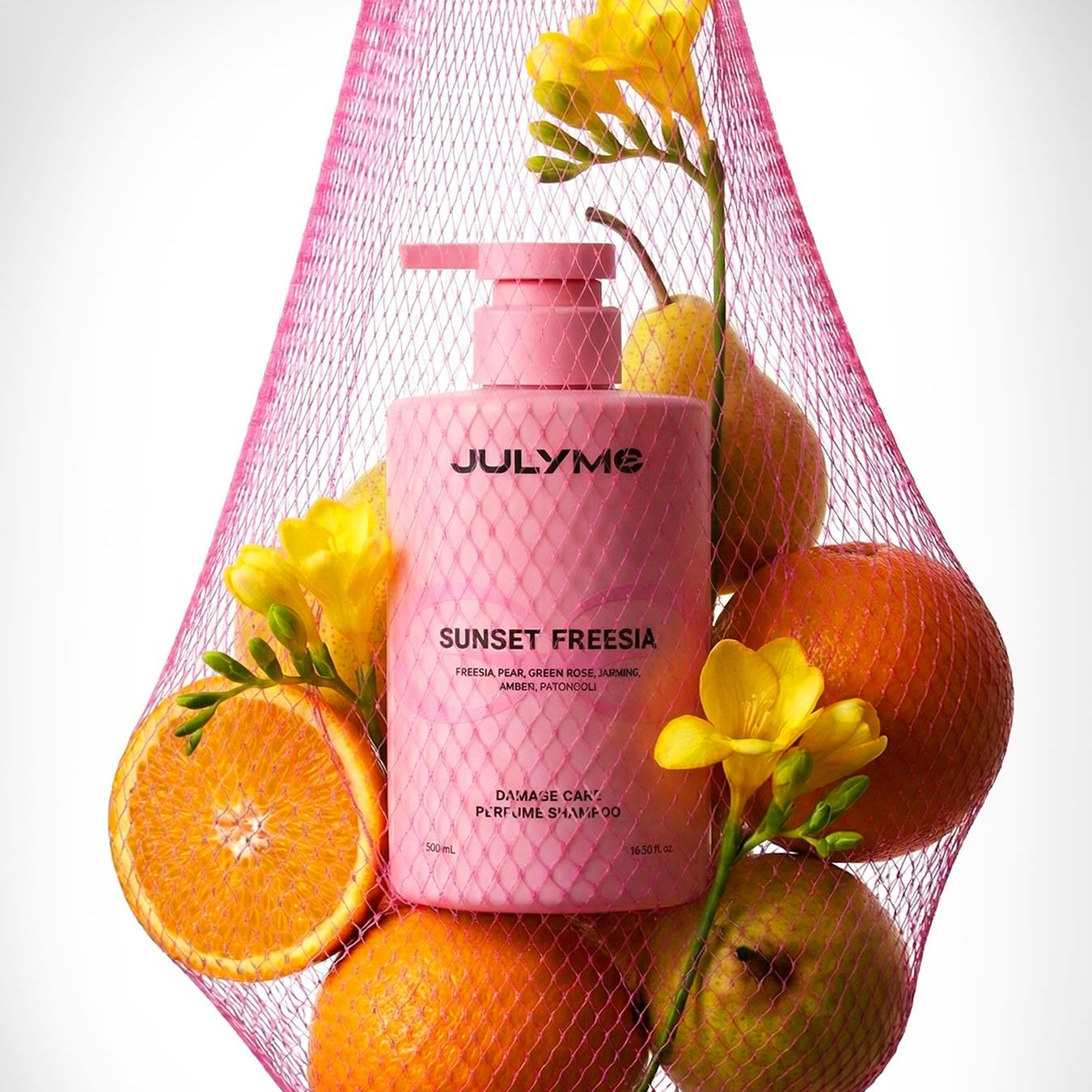 JULYME Damage Care Perfume Hair Shampoo 500ml (Sunset Freese)