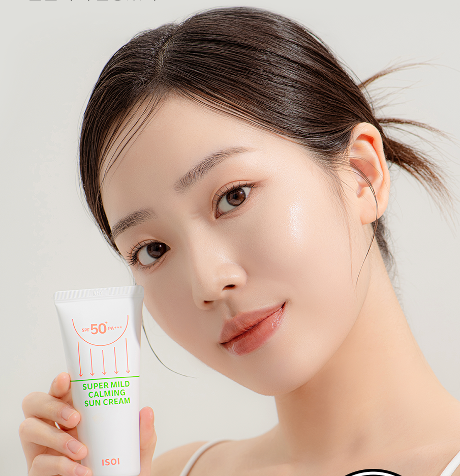 ISOI Super Mild Calming Sun Cream SPF50+PA++++ 55ml