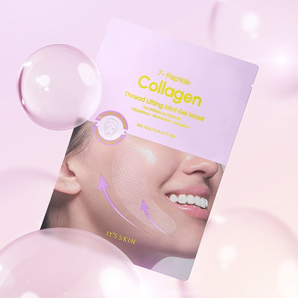 IT'S SKIN 7-Peptide Collagen Thread Lifting Mini Gel Mask