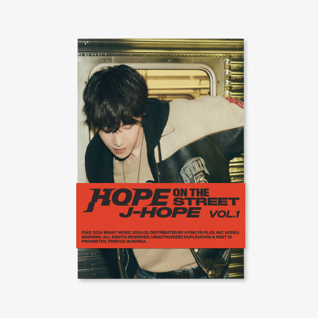 J-HOPE Hope On The Street Vol.1 Album (Weverse Albums Ver.) disponible sur Ma petite Coree, ton Eshop 100% K-beauty en direct de Seoul