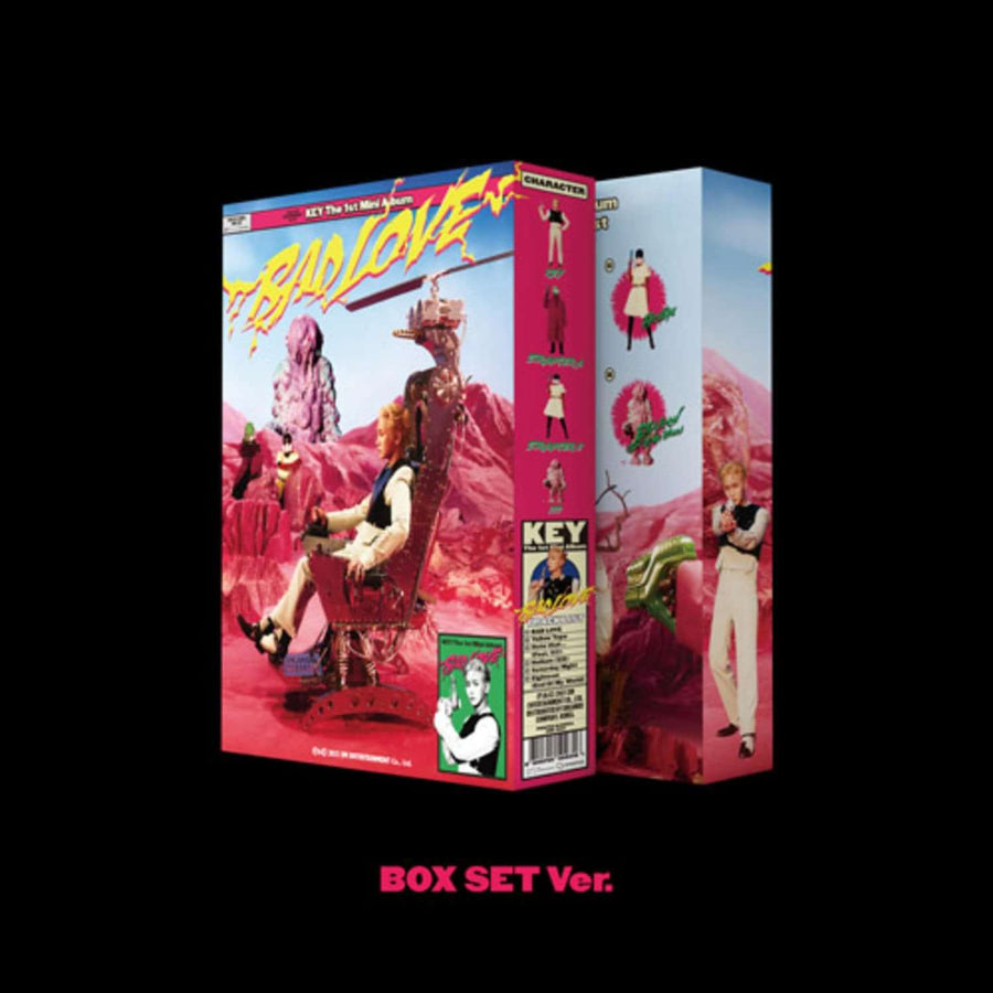 KEY - 1st Mini Album_BAD LOVE(BOX SET Ver.) - Album Kpop