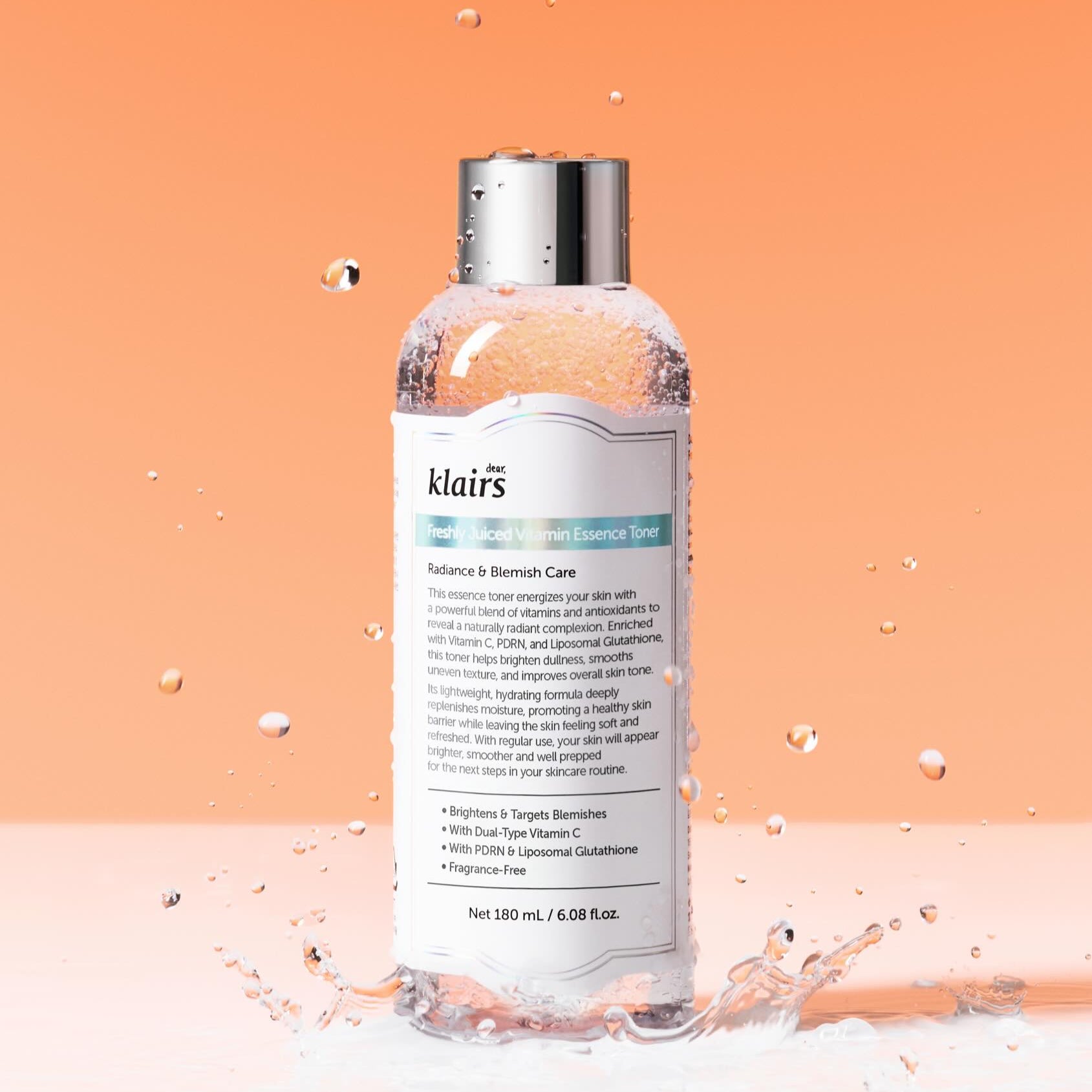 KLAIRS Freshly Juiced Vitamin Blemish Toner 180ml