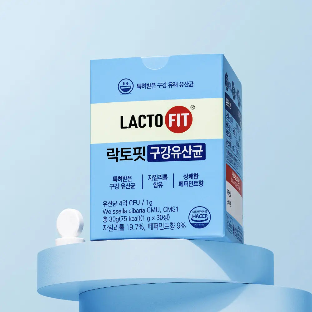 LACTO-FIT Oral Probiotics 30 Tablets (1 Month Supply)