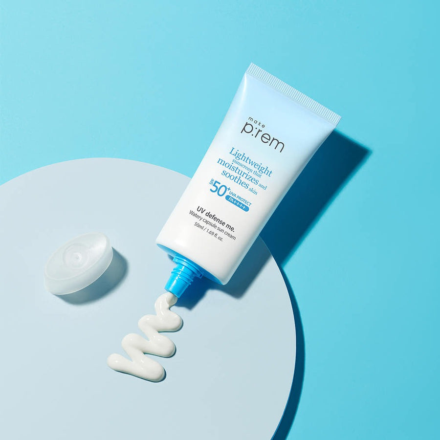 MAKE P:REM UV Defense Me Watery Capsule Sunscreen 50ml SPF50+ PA++++