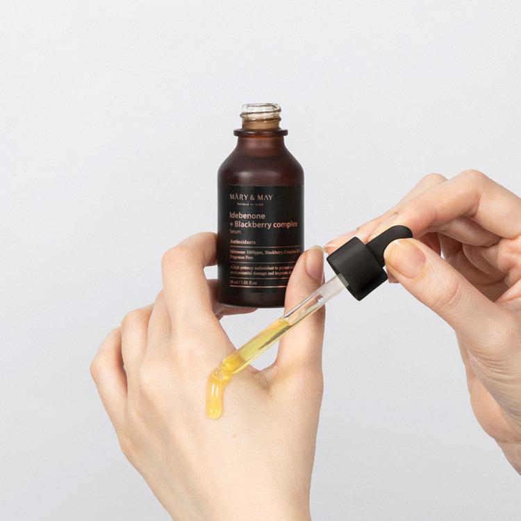 MARY & MAY Idebenone + Blackberry Complex Serum 30ml disponible sur Ma petite Coree, ton Eshop 100% K-beauty en direct de Seoul