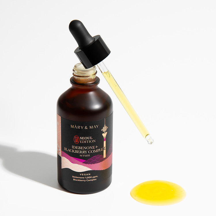MARY & MAY Idebenone+Blackberry Complex Serum disponible sur Ma petite Coree, ton Eshop 100% K-beauty en direct de Seoul