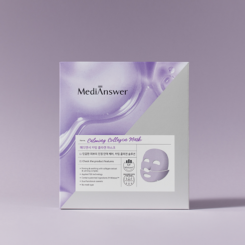 MEDIANSWER Calming Collagen Mask disponible sur Ma petite Coree, ton Eshop 100% K-beauty en direct de Seoul