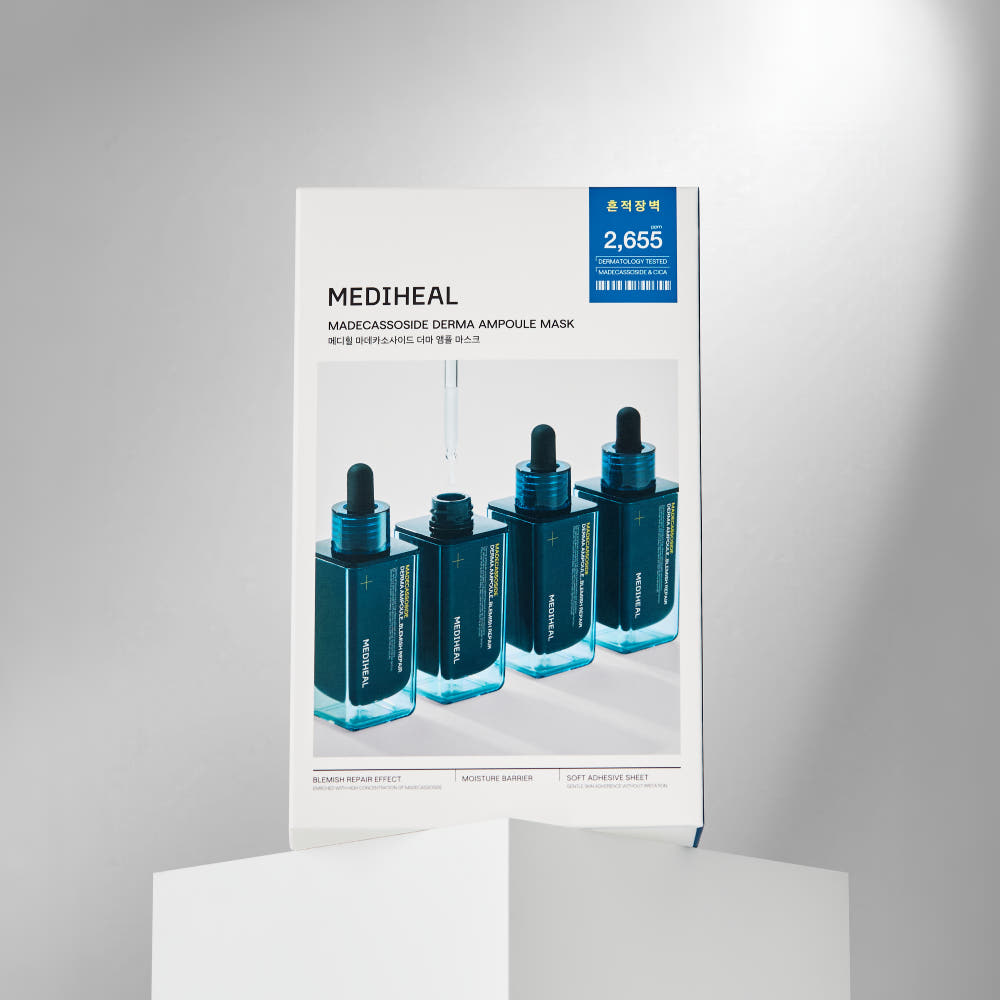 MEDIHEAL Madecassoside Derma Ampoule Mask 10 sheets