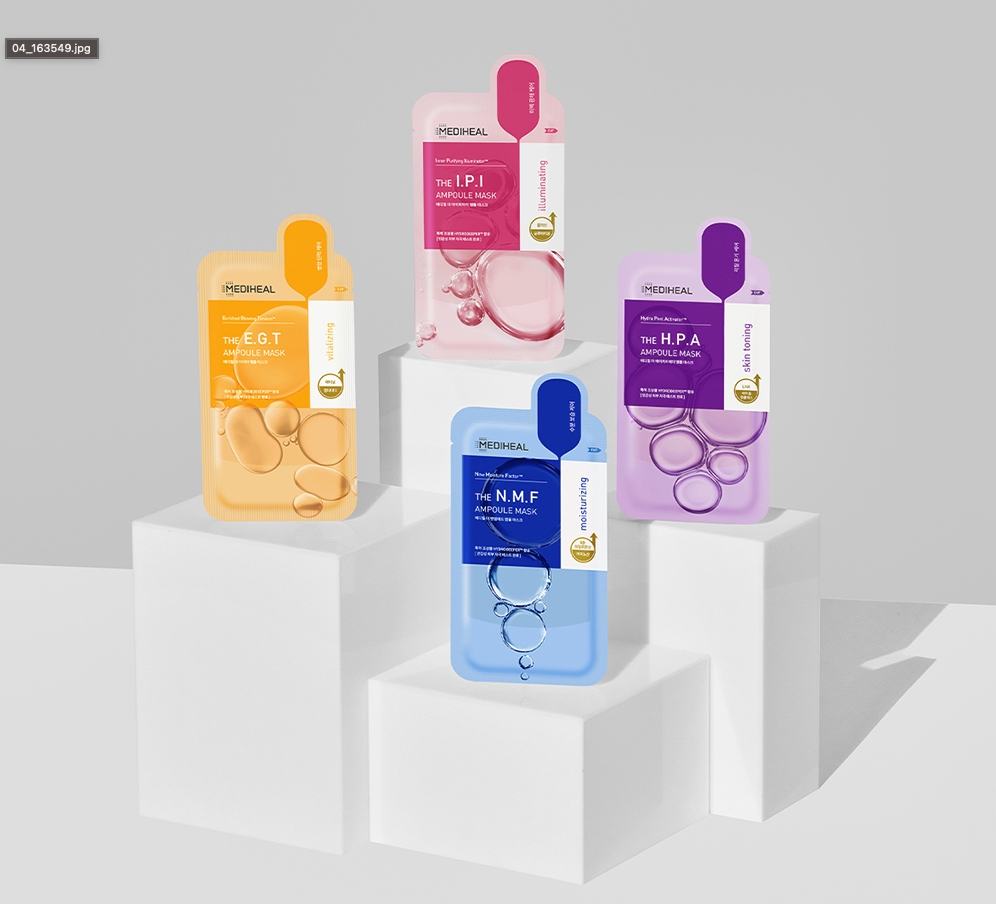 MEDIHEAL Ampoule Mask disponible sur Ma petite Coree, ton Eshop 100% K-beauty en direct de Seoul