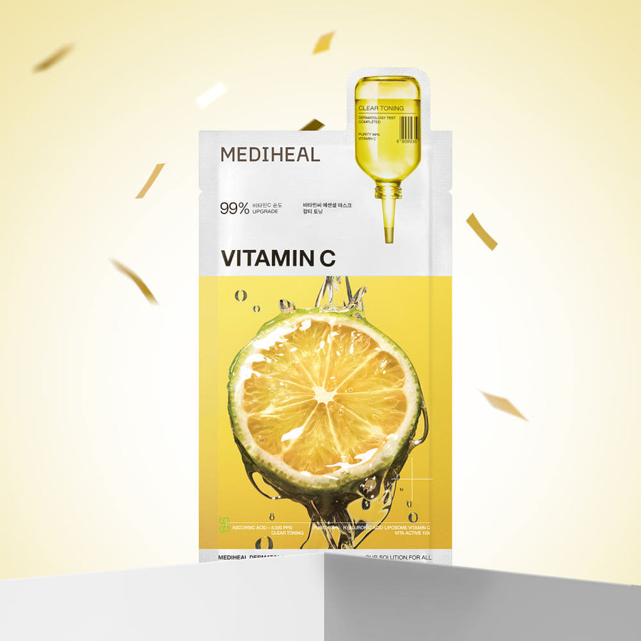 MEDIHEAL Essential Mask Vitamin C 10 Sheets