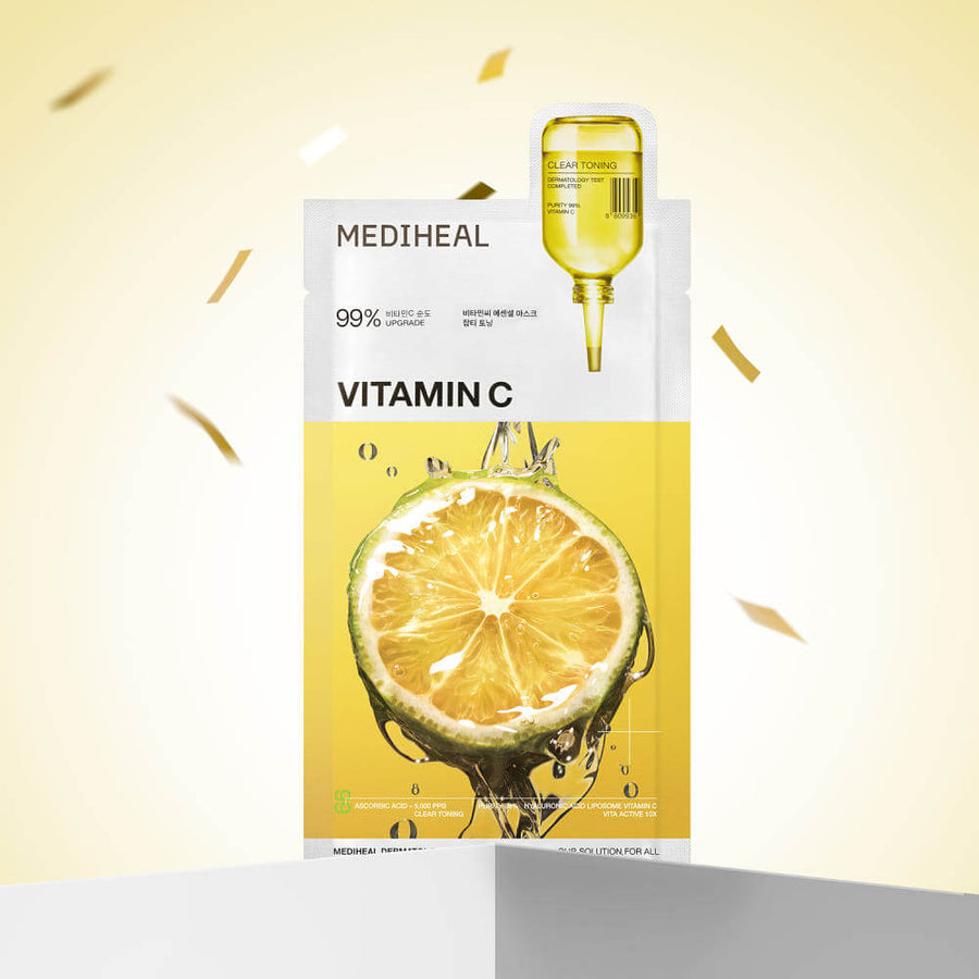 MEDIHEAL Essential Mask Vitamin C 10 Sheets