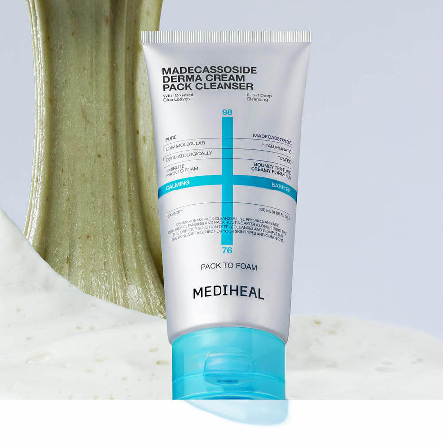 MEDIHEAL Madecassoide Derma Cream Pack Cleanser 120ml